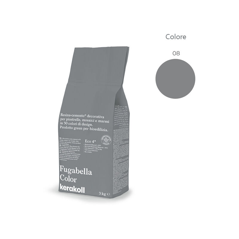 foto del prodotto fugabella color 08 stucco fugante sacco 3 kg