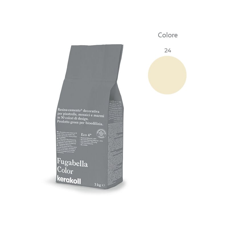 foto del prodotto fugabella color 24 stucco fugante sacco 3 kg