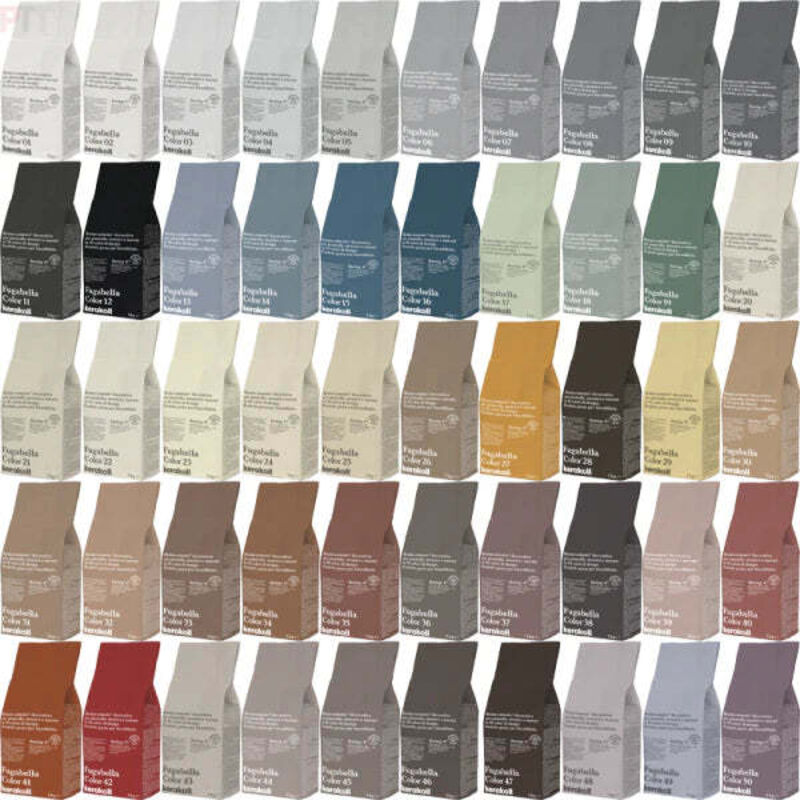 foto del prodotto fugabella color 27 sacco da 3kg resina decorativa per fughe