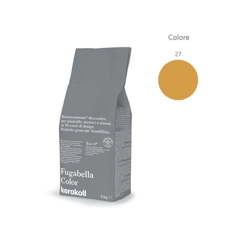 foto del prodotto fugabella color 27 stucco fugante sacco 3 kg