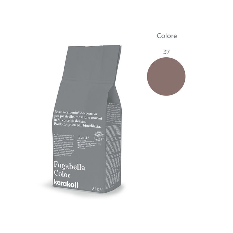 foto del prodotto fugabella color 37 stucco fugante sacco 3 kg