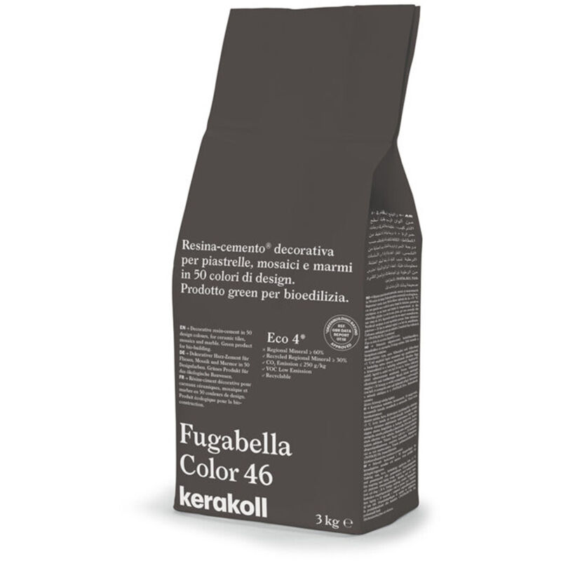 foto del prodotto fugabella color fuga resina cemento per piastrelle marmo kg.3 kerakoll 46
