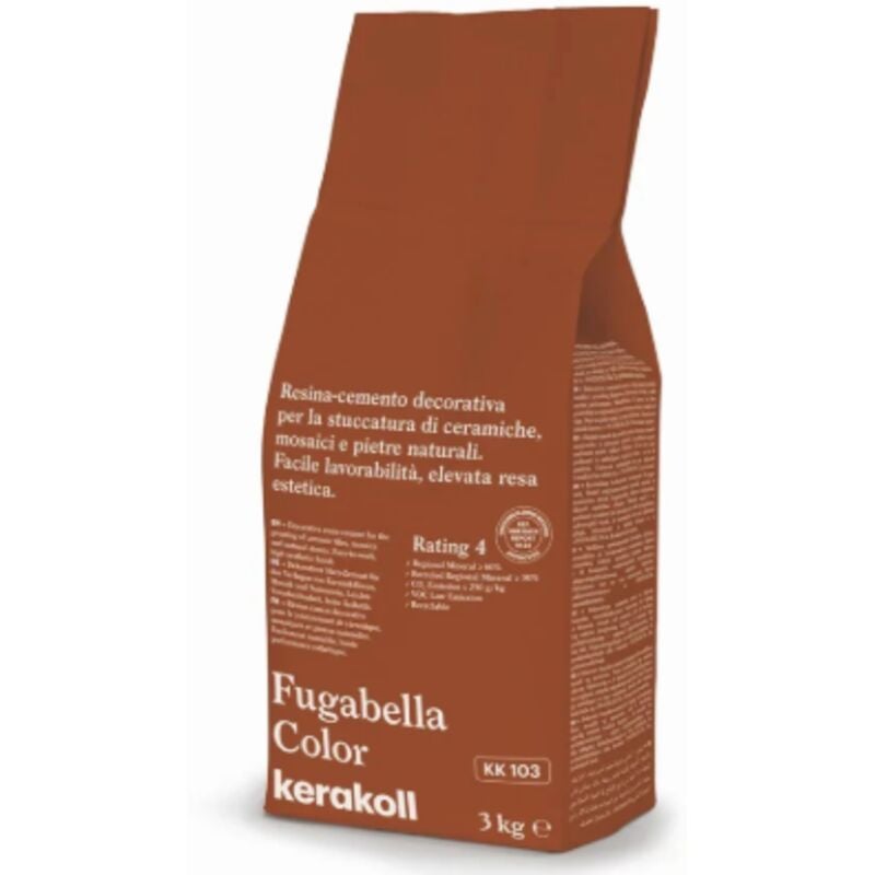 foto del prodotto fugabella color kk 103 sacco da 3kg resina decorativa per fughe