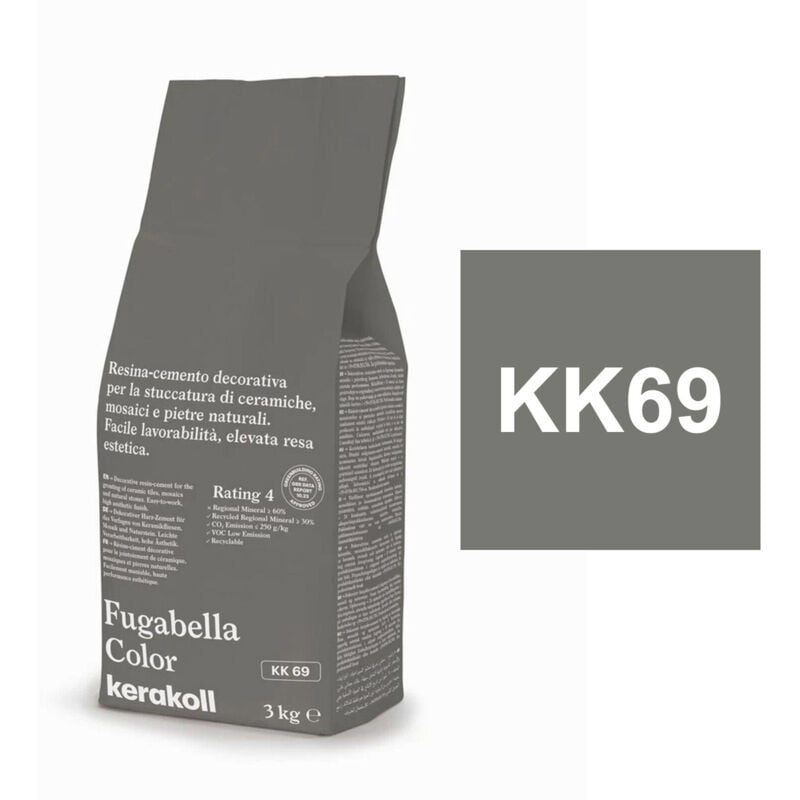 foto del prodotto fugabella color kk 69 - resina-cemento per stuccatura 3 kg