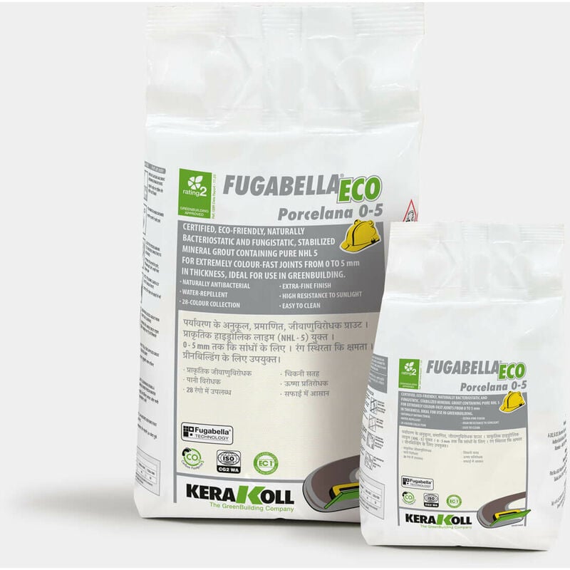 foto del prodotto fugabella eco porcelana 0 5 new bianco 02 kg 5 stucco minerale