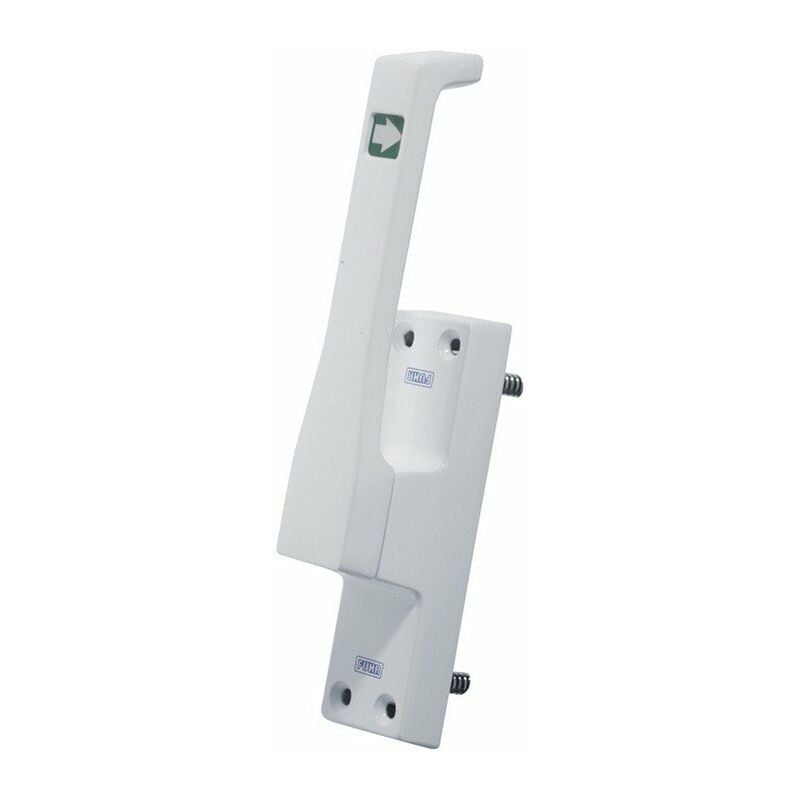 foto del prodotto fuhr azionamento porta 970 din sinistra alluminio bianco 50mm asta tonda 10mm