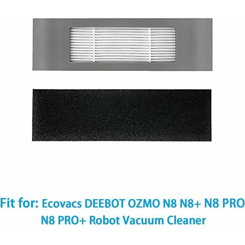 foto del prodotto fuhuida trading set di accessori di ricambio per spazzole filtranti per robot ecovacs deebot n8 n8 n8 pro n8 pro 13 pezzi , 4 filtri, 8 spazzole