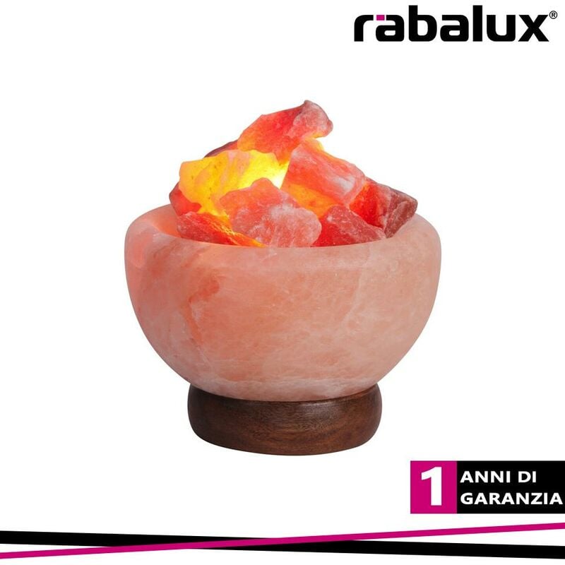 foto del prodotto fuji, salt lamp, e14 1x15w