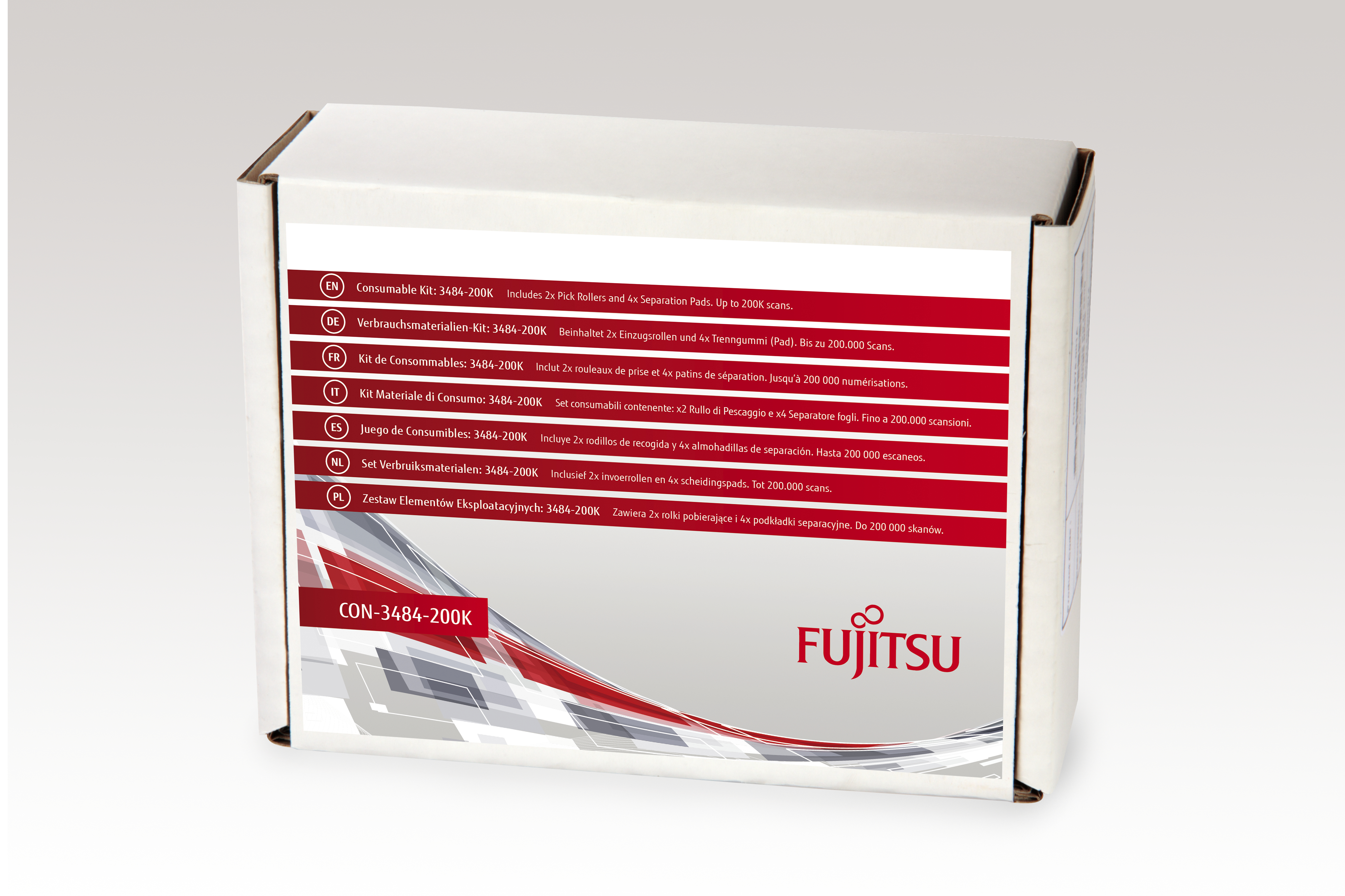foto del prodotto fujitsu 3484 200k kit di consumabili