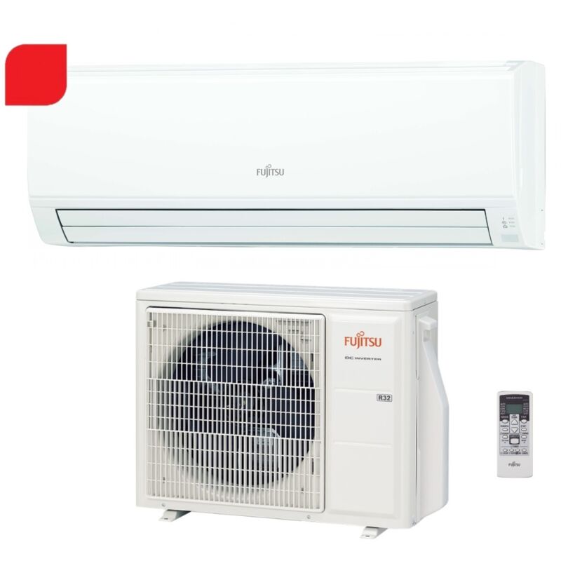 foto del prodotto fujitsu climatizzatore condizionatore inverter serie kl 18000 btu asyg18klca r 32