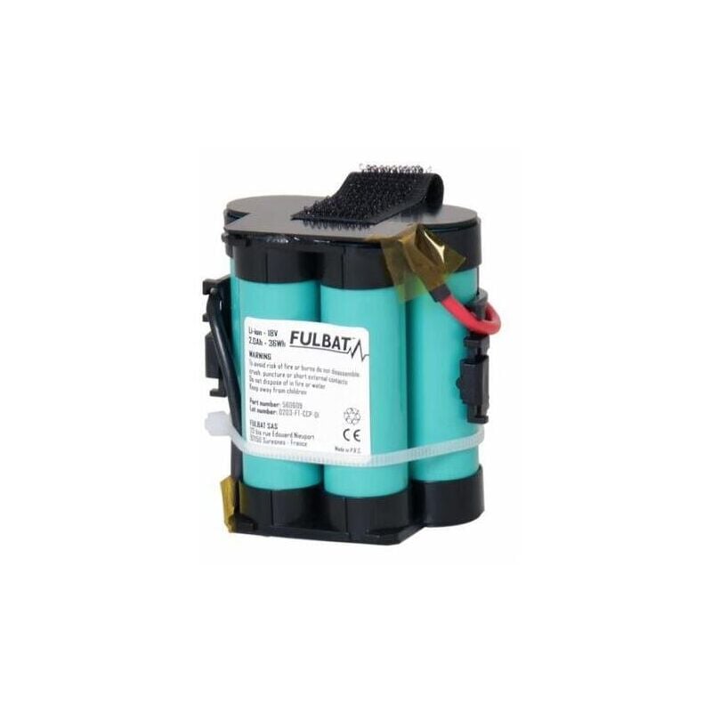 foto del prodotto fulbat batteria per robot rasaerba adattabile husqvarna 105 305 308, mcculloch r600 r800 r1000, flymo 1200r, gardena r38li r40li r45li... 92383