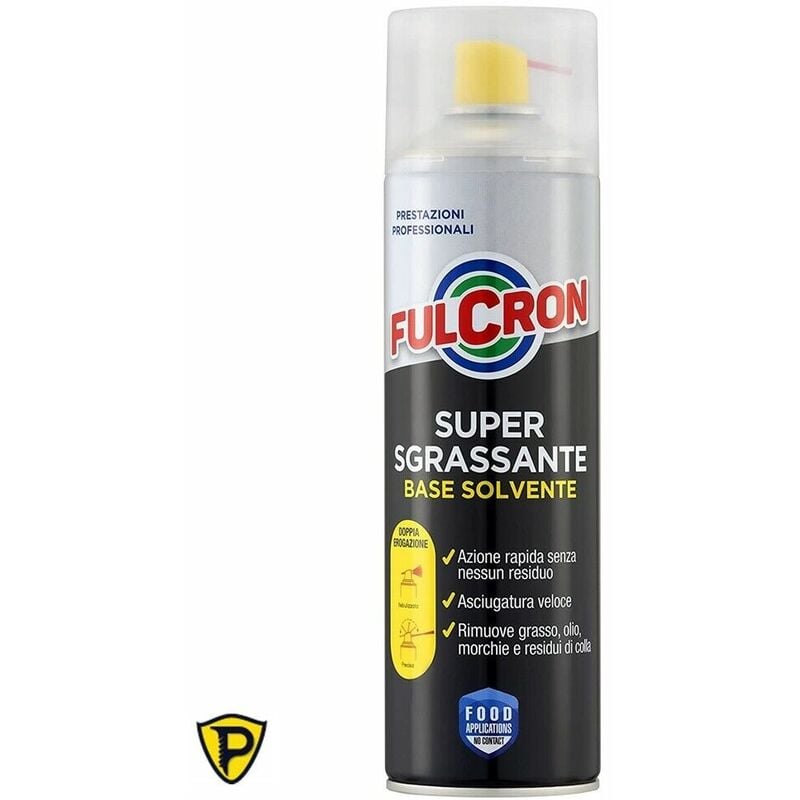 foto del prodotto fulcron super sgrassatore spray base solvente arexons professionale 500 ml
