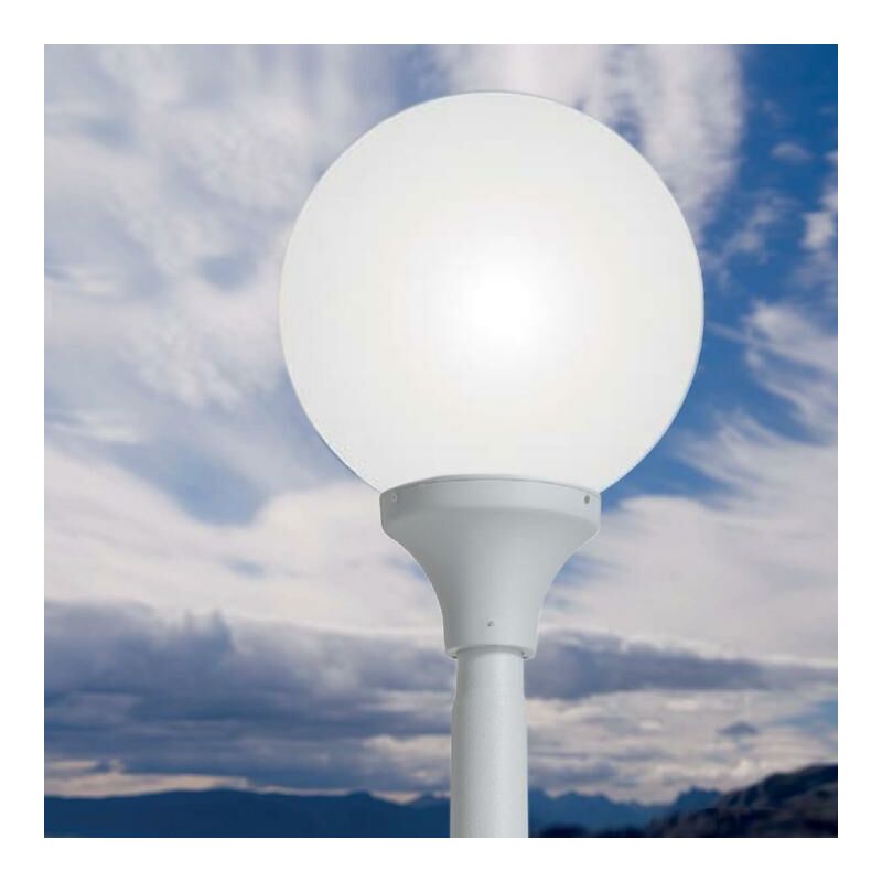 foto del prodotto fumagalli g400 testa palo 60mm mod bianco opale e27
