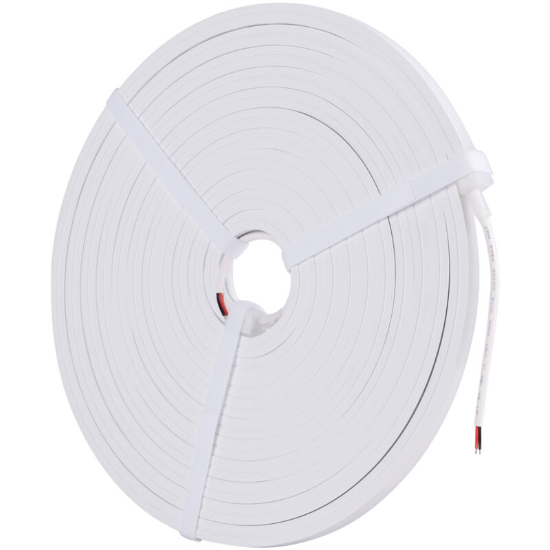 foto del prodotto fumagalli neon led flessibile monocolore 24v dc 10x10mm 5 metri lotto bianco neutro