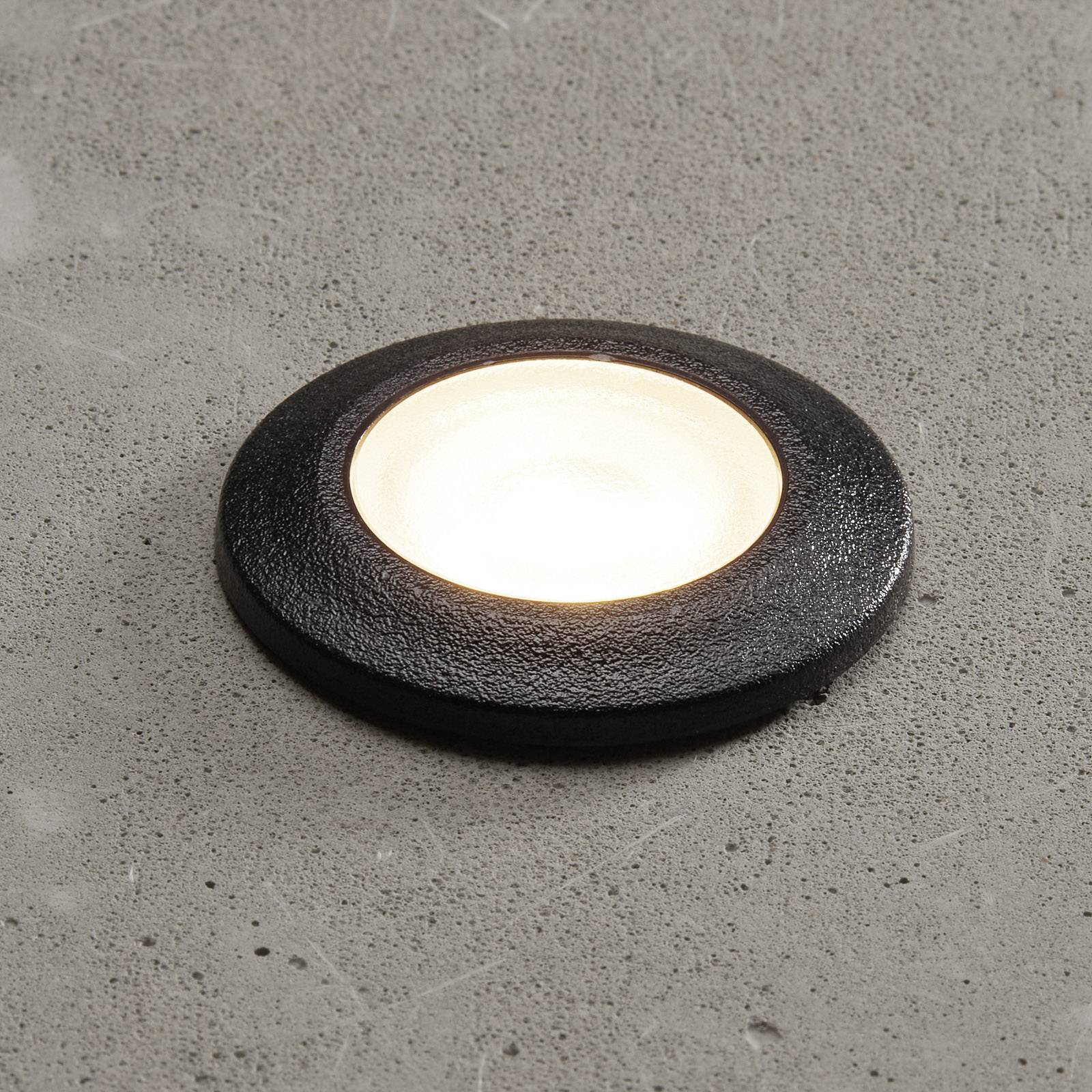 foto del prodotto fumagalli spot incasso teresa rotonda nero frosted 3.000k