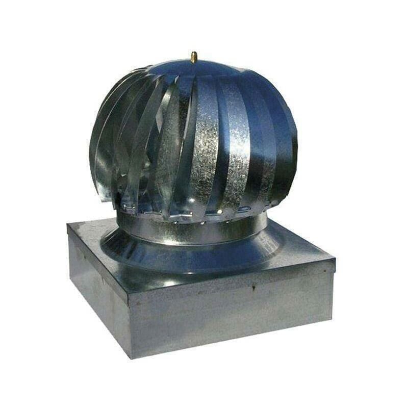 foto del prodotto fumaioli ventolini rettangolare lamiera zincata da 22x27cm