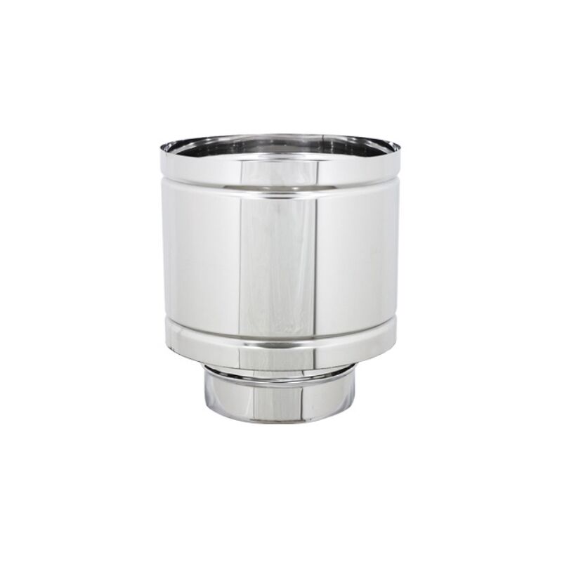 foto del prodotto fumaiolo a botte inox 14 cm.