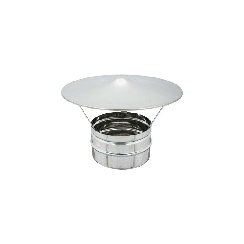 foto del prodotto fumaiolo cinese acciaio inox aisi 304 cm 25