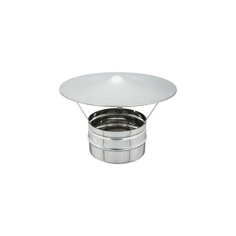 foto del prodotto fumaiolo cinese acciaio inox aisi 304 tubi cm 8