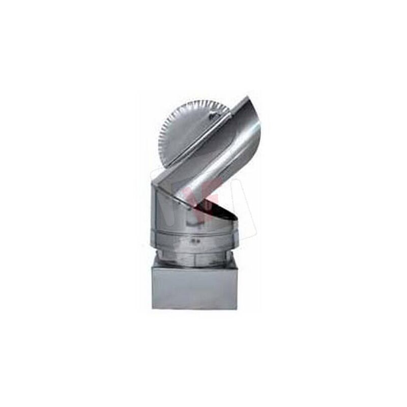 foto del prodotto fumaiolo girevole quadro cm. 25x25 27x27