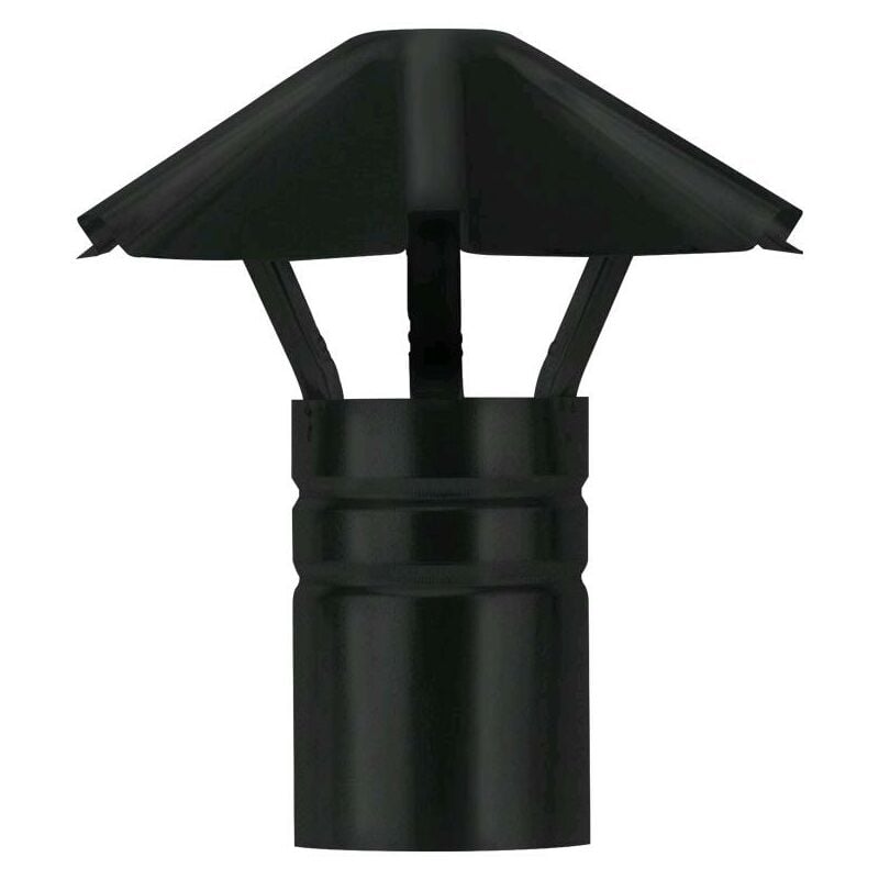 foto del prodotto fumaiolo per tubi stufa a pellet acciaio rivestito con smalto porcellanato 8 cm zn812 diametro 8 cm fumaiolo