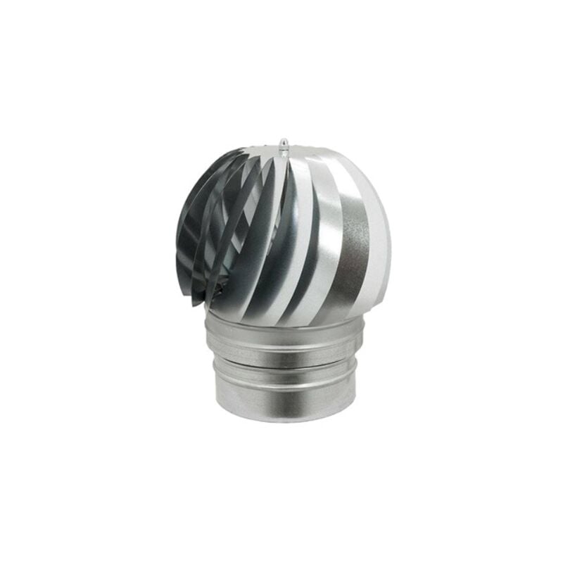 foto del prodotto fumaiolo ventolino zincato tondo 20cm.