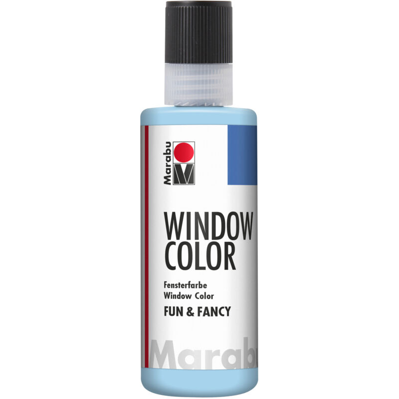 foto del prodotto fun fancy colore a base d acqua per vetri 8oml colore ghiaccio 291 marabu