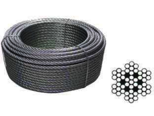 foto del prodotto fune acciaio inox quality mm.6 rot.10 ml