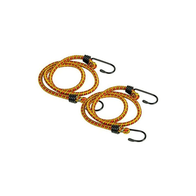 foto del prodotto fune elastica legabagagli a molla con ganci maurer 8x150 cm cf 2pz