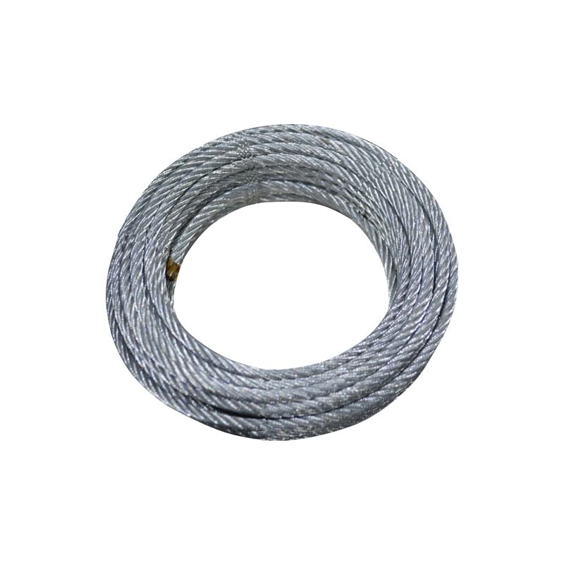 immagine 0 del prodotto fune in metallo zincata in matassina da 10 metri 2 mm maurer