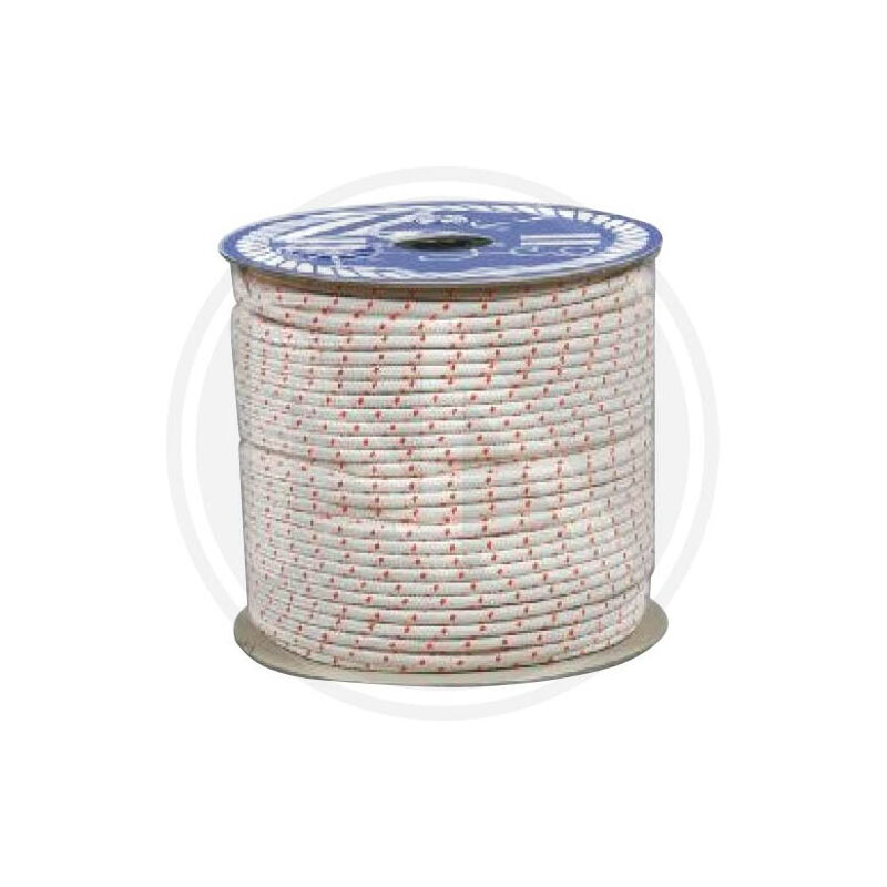 foto del prodotto fune in nylon da 6 mm con segnalino rotolo bobina da 5,80 kg 200 mt