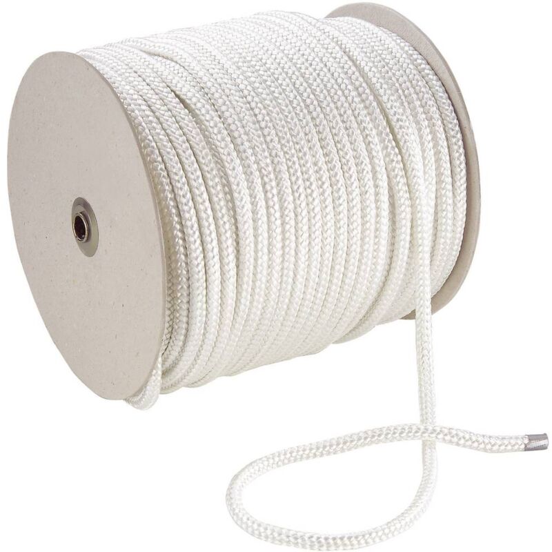 foto del prodotto fune in poliestere x l 6 mm x 100 m 20069 bianco