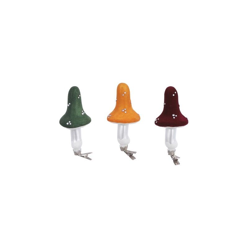 foto del prodotto fungo con clip assortito 12x7 cm pz 1
