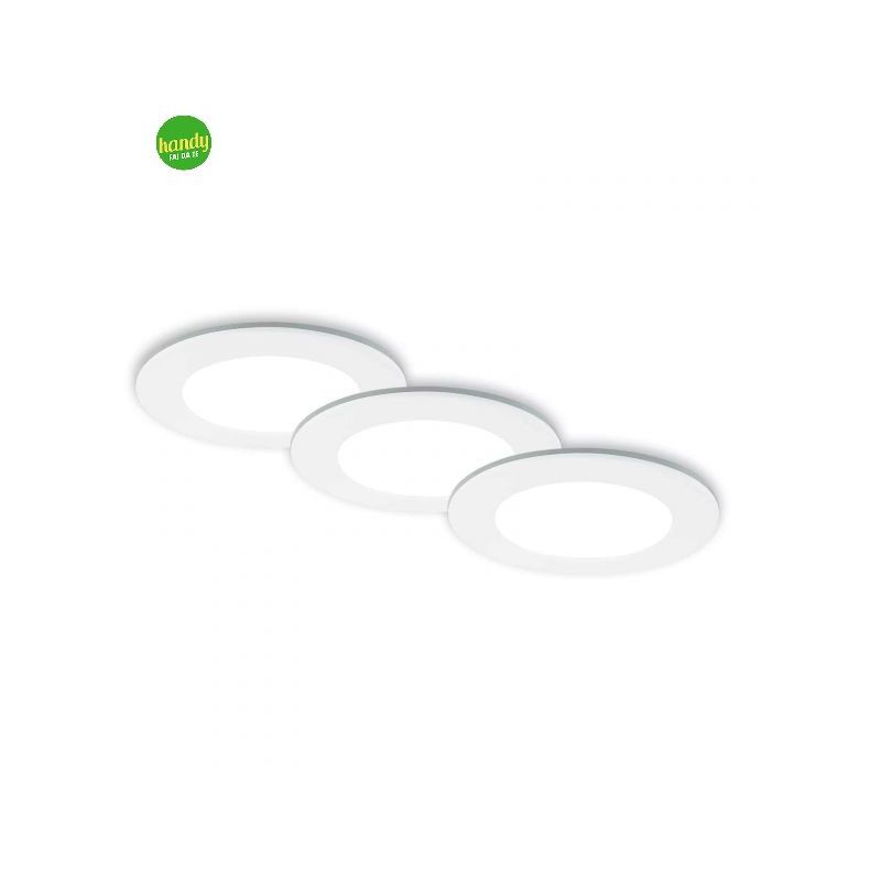 foto del prodotto fungo set 3 incasso briloner 9,2cm cct 4,8w 3000 6500k bianco