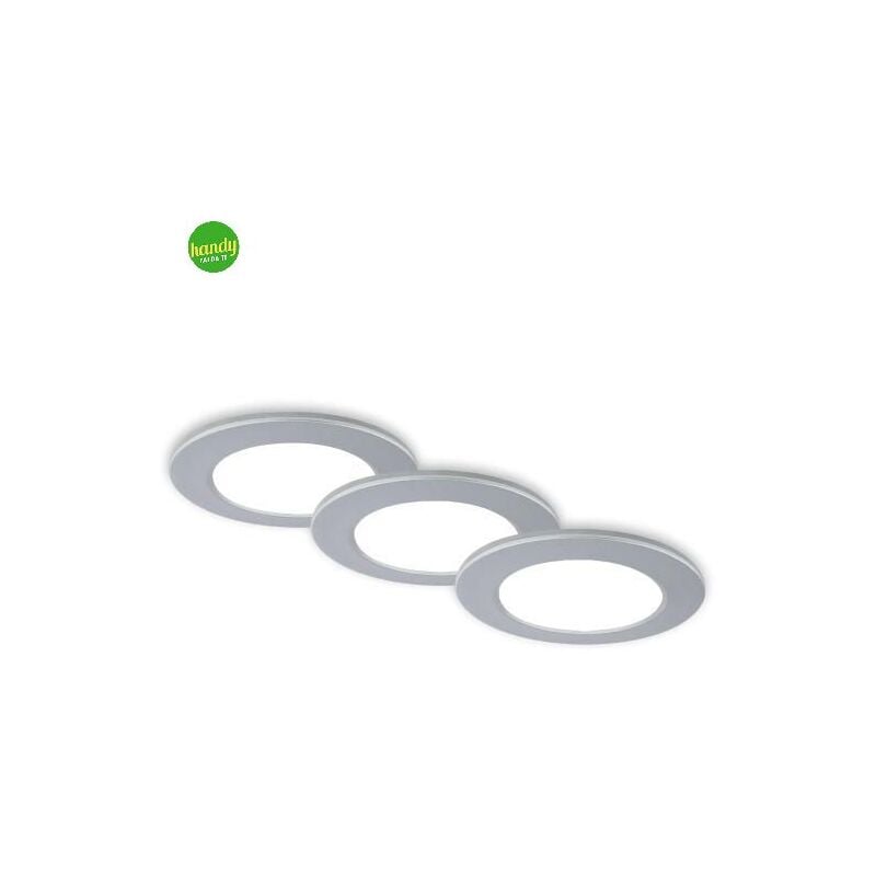 foto del prodotto fungo set 3 incasso briloner 9,2cm cct 4,8w 3000 6500k cromo