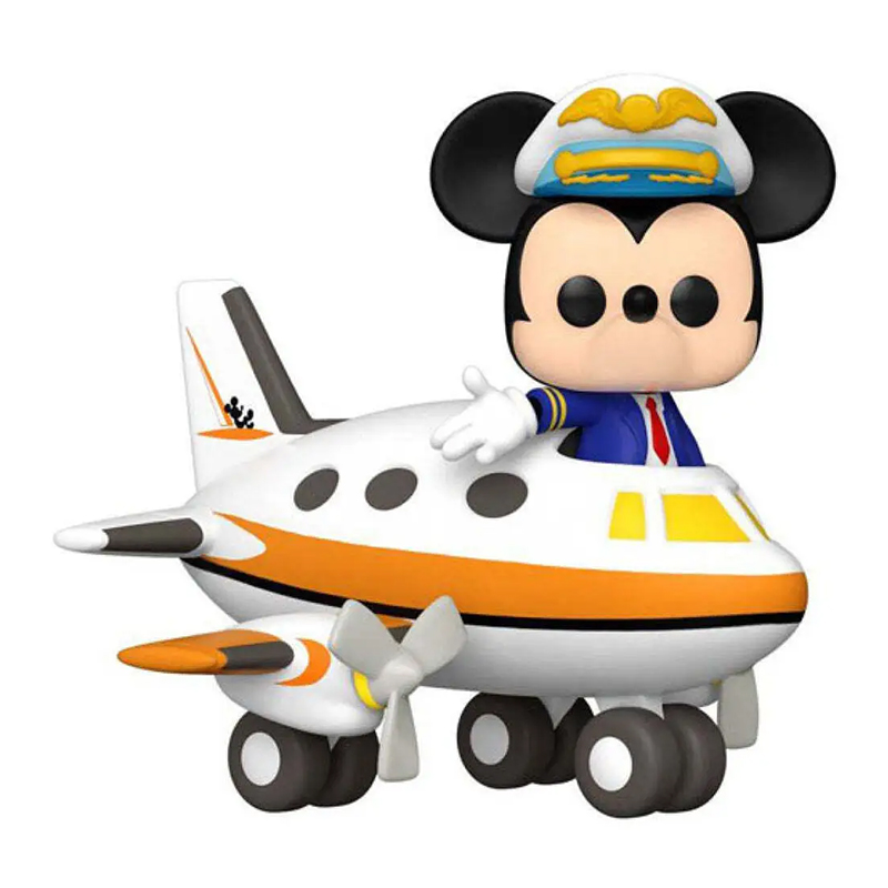 foto del prodotto funko pop mickey with plane 66375 disney ride num.292