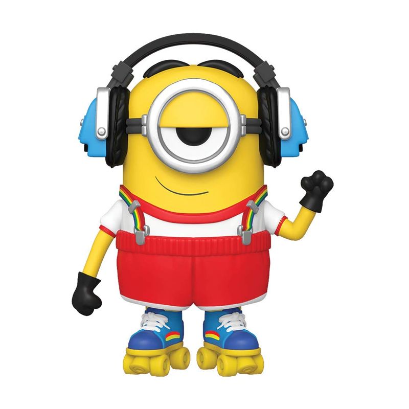 foto del prodotto funko pop roller skating stuart 10 47811 - minions - movies - num. 906 - fun47811