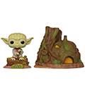 foto del prodotto funko pop star wars empire strikes back 40th yodas hut