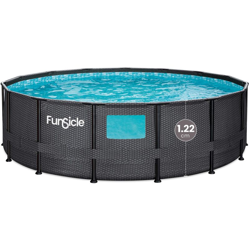 foto del prodotto funsicle piscina tubolare finestra nera 4,57x h 1,22m