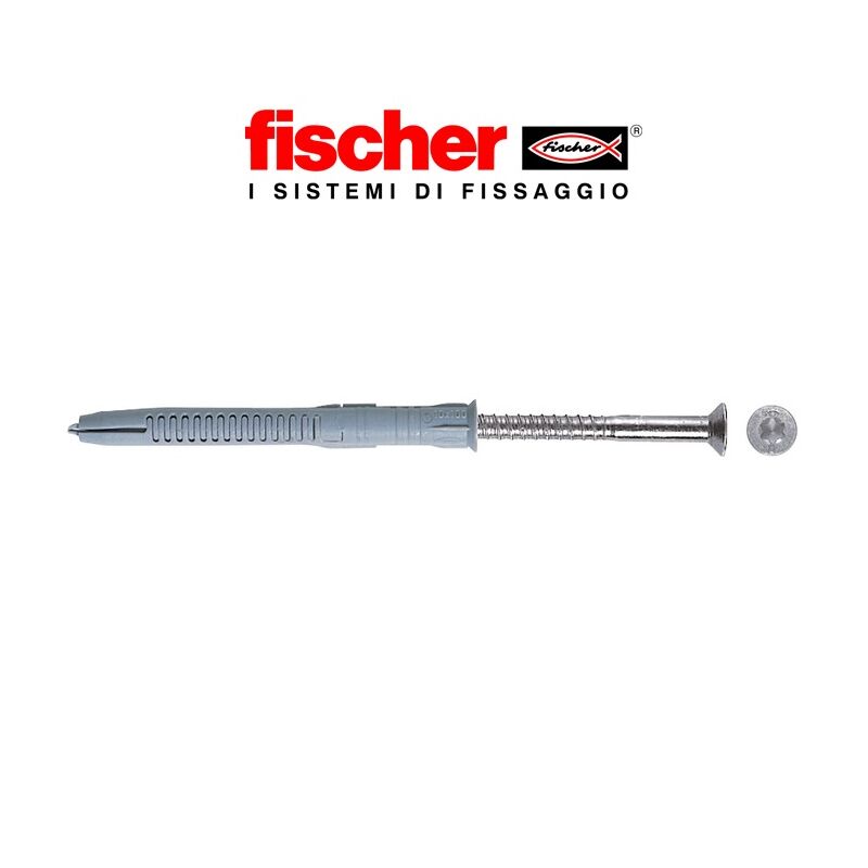 foto del prodotto fur 8 10 t tassello prolungato nylon con vite premontata tsp torx fischer
