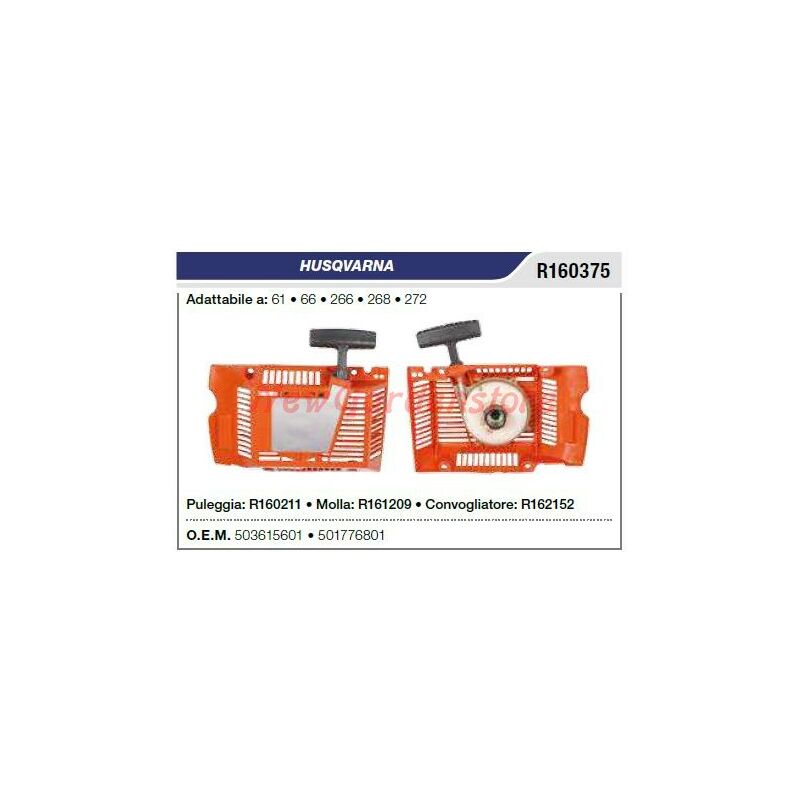 foto del prodotto furanp avviamento husqvarna motosega 61 66 266 268 272 r160375