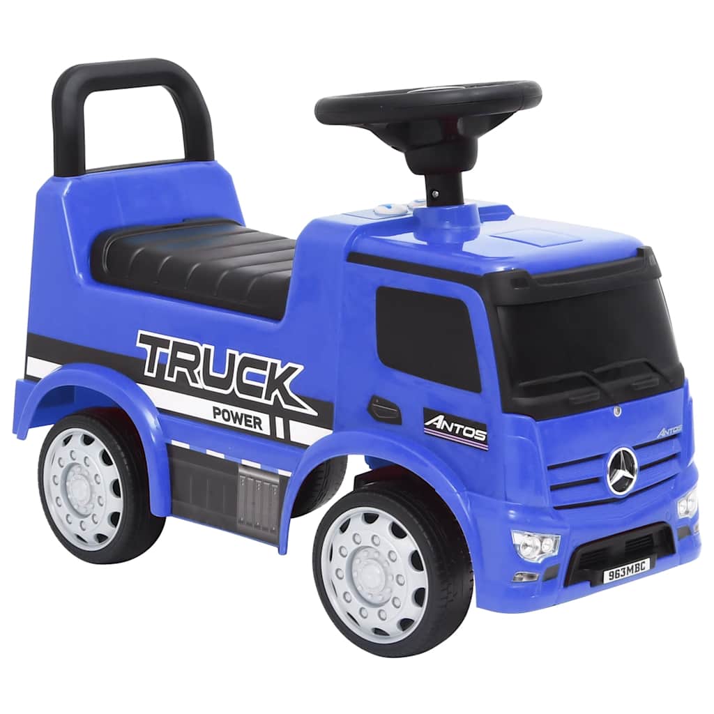 foto del prodotto furgone per bambini mercedes benz blu cod mxl 60987