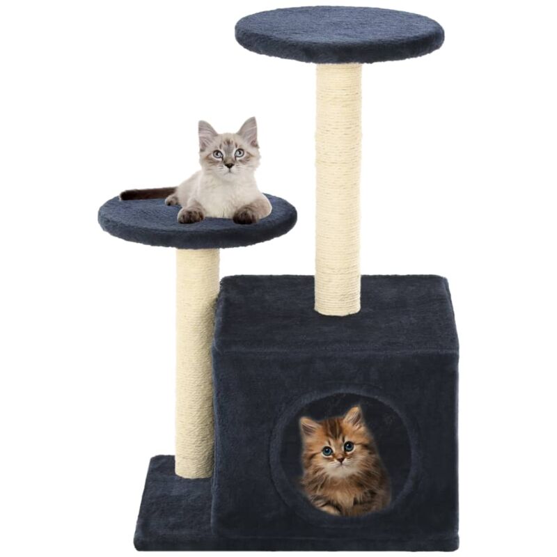 foto del prodotto furniture limited albero per gatti con pali tiragraffi in sisal