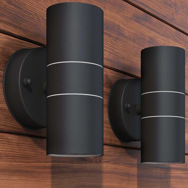 foto del prodotto furniture limited applique led parete 2 pz acciaio inox