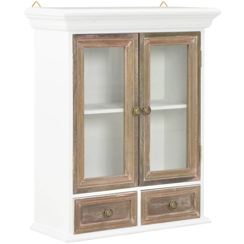 foto del prodotto furniture limited armadietto a muro bianco 49x22x59 cm in legno