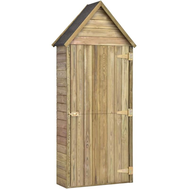 foto del prodotto furniture limited capanno da giardino con porta 69,5x32x178 cm