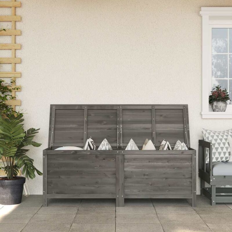 foto del prodotto furniture limited contenitore da giardino antracite 150x50x56,5