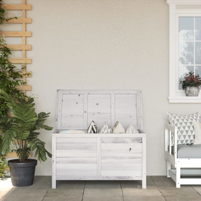 foto del prodotto furniture limited contenitore giardino bianco 99x49,5x58,5cm