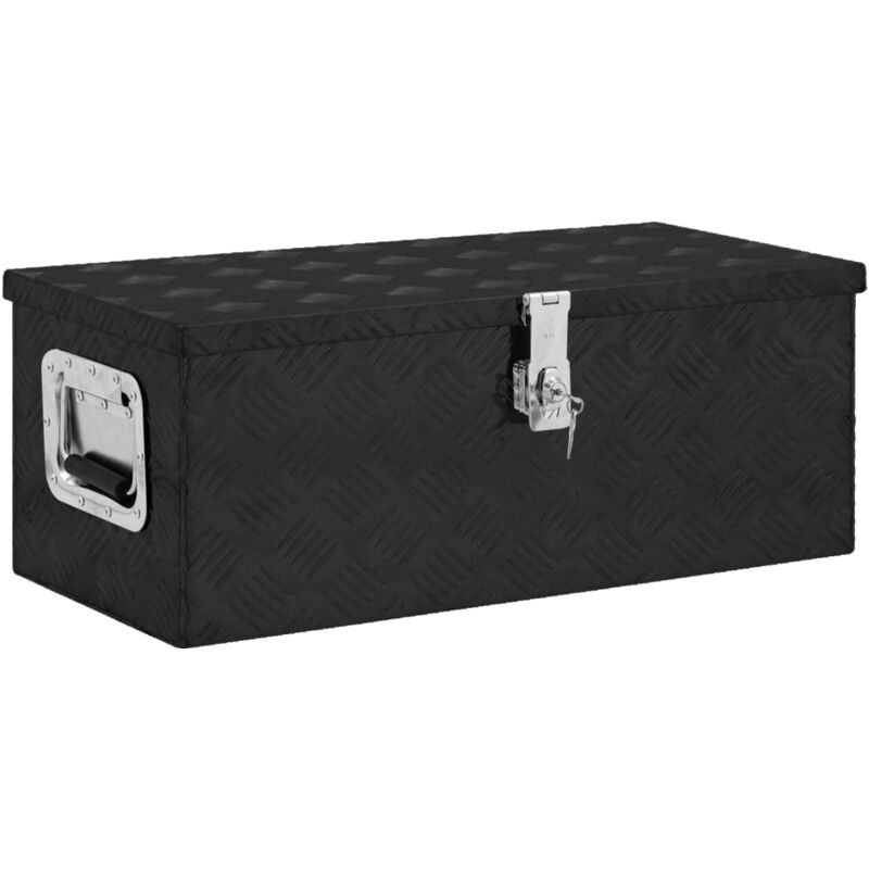 foto del prodotto furniture limited contenitore portaoggetti nero 70x31x27 cm in