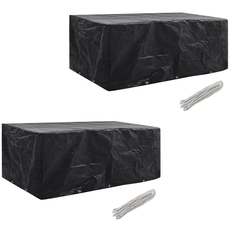 foto del prodotto furniture limited coperture arredi giardino 2pz polyrattan 8